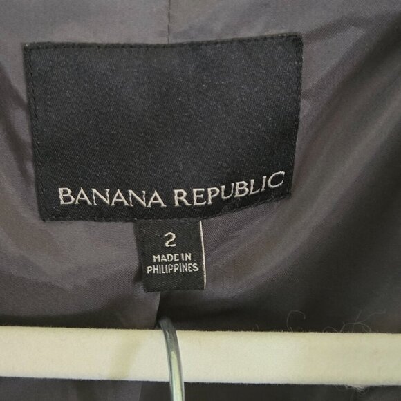 Banana Republic Sour Cherry Velvet Blazer Hayden Pull On Pants Size 2/M - Picture 11 of 15